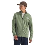 The North Face Cedar Trail Grid Fleece Full-Zip Jacket - Men's Bark Mist