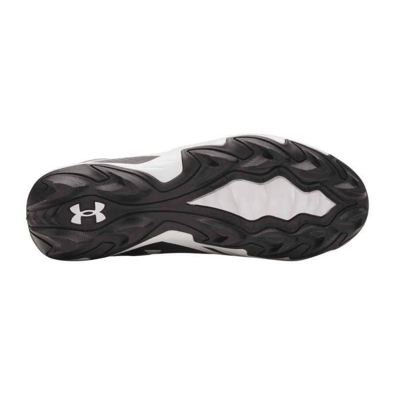 Under Armour Spotlight Hammer Jr Football Cleat - Kids' Black / White / White