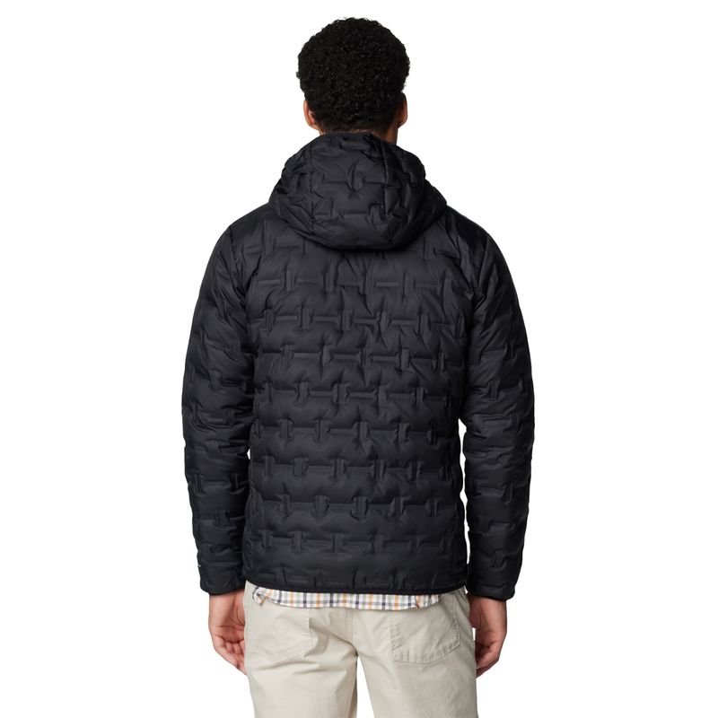 Columbia Delta Ridge II Down Hooded Jacket - Men's Black