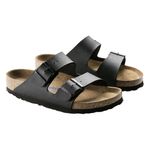 Birkenstock Arizona Soft Footbed Birko Flor Sandal Black