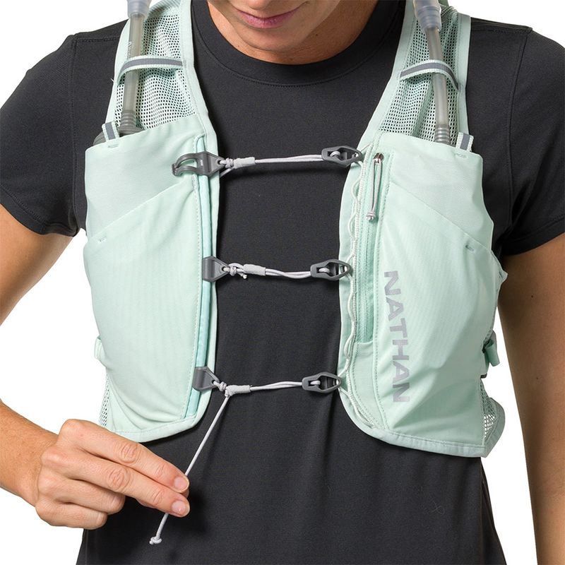 Nathan Pinnacle Breeze 4 L Running Vest - Women's Surf Spray / Reflective Silver