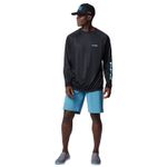 Columbia Terminal Tackle Shirt - Men's Black/Gulf Stream Logo