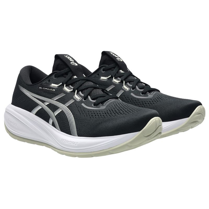 ASICS Gel Cumulus 28 Running Shoe - Men's Black / White