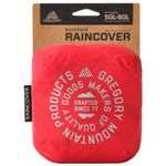 Gregory 50 L-80 L Backpack Raincover Beaming Red