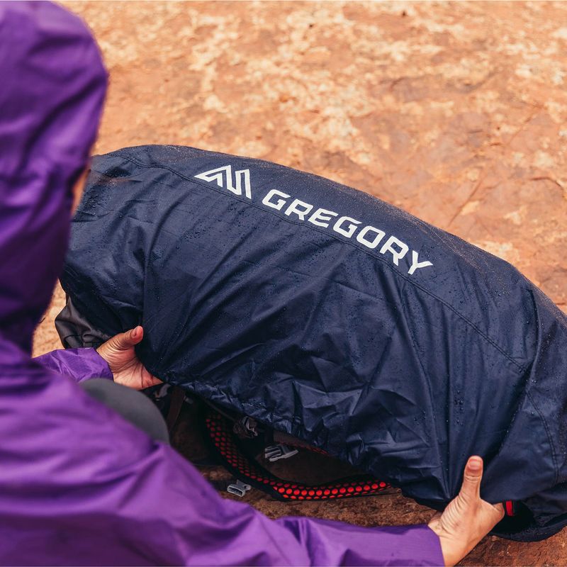 Gregory 30 L Backpack Raincover Beaming Red