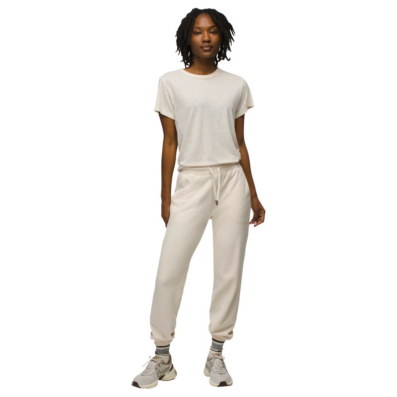 prAna Cozy Up Short Sleeve Crew Shirt - Women's CANVAS