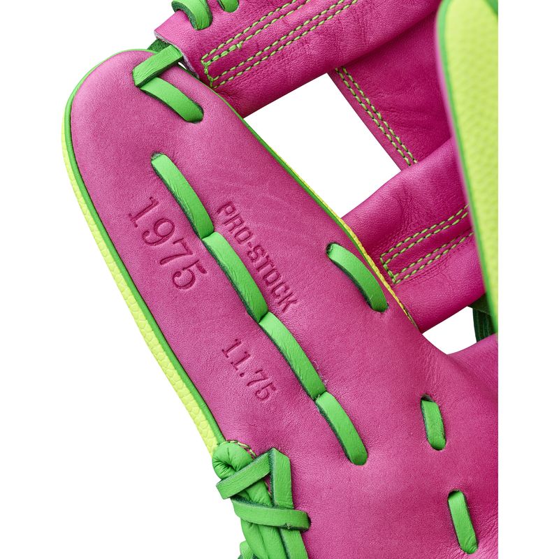 Wilson A2000 GOTM 11.75" Baseball Glove - 2026 Optic Yellow / Flamingo Pink