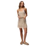 prAna Crochet Mini Dress - Women's Natural