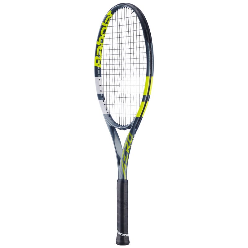 Babolat Aero 26" Tennis Racquet Strung - Kids' Yellow / Grey / Green
