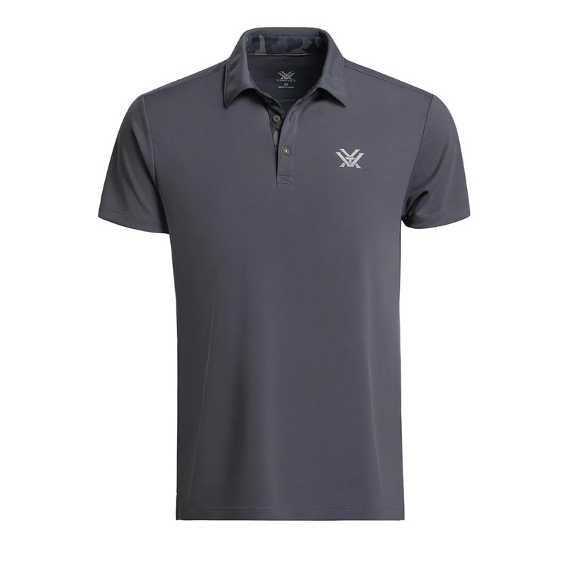 Vortex Optics Axis Ridge Polo - Men's Woodland Grey