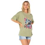 Roxy Surfin GBFC T-Shirt - Women's Sage Surfin