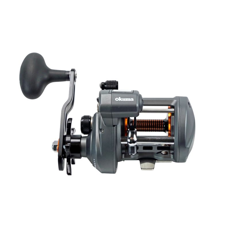 Okuma Cold Water A Line Counter Trolling Reel Grey