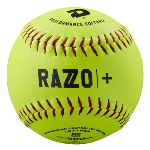 DeMarini Unisex's 12" Razzo Plus Slowpitch Leather Softball