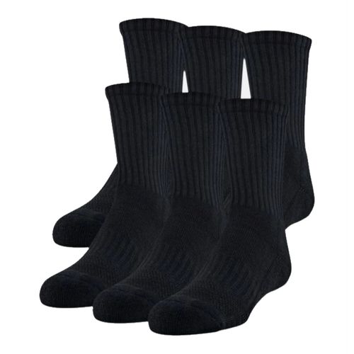 Under Armour Crew Sock - Boys' (6 Pack)