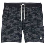 Vuori Banks Session Unlined 7" Short - Men's Black Riptide Camo