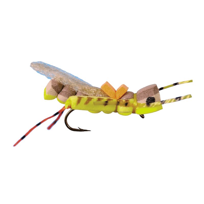 Solitude Fly Panty Dropper Hopper Fly (12 Pack) Yellow