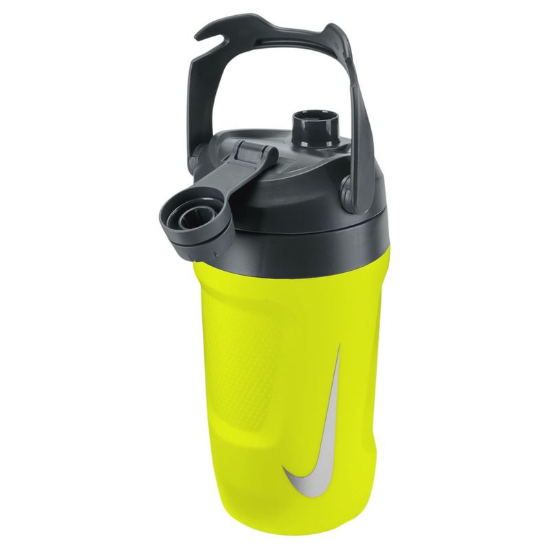 Nike Fuel Chug Refresh 40 oz Jug Water Bottle Volt / Anthracite / Metallic Silver
