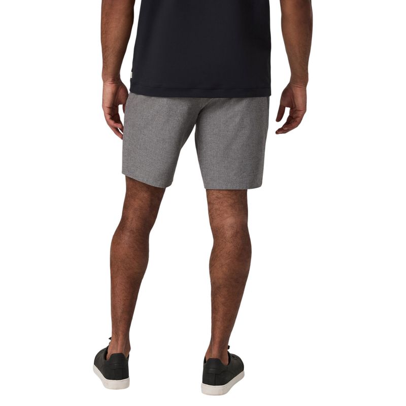 Vuori Aim 8" Short - Men's Gull Grey Linen Texture