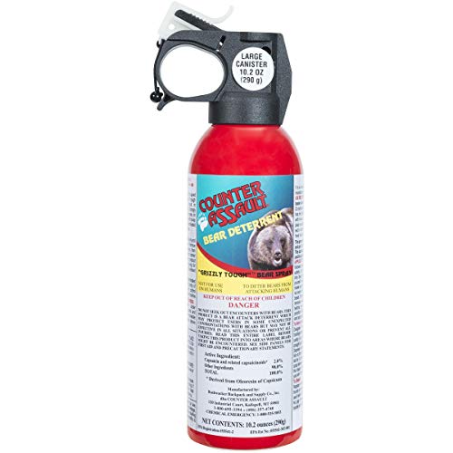 Counter Assault Bear Deterrent Spray with Holster - 10.2oz