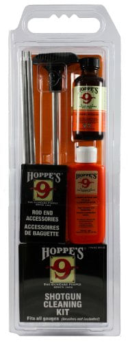 Hoppe's Cleaning Kit for All Gauges Shotgun, Legend, with Aluminum Rod, Clam E/F