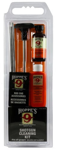 Hoppes No_ 9 Cleaning Kit with Aluminum Rod, Universal Shotgun, Clamshell