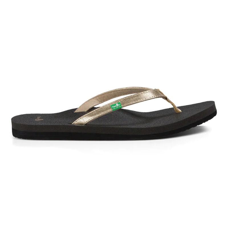 sanuk yoga joy metallic flip flop