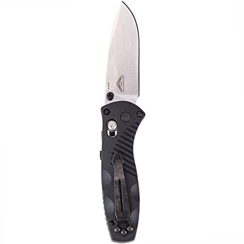 Benchmade-Mini-Barrage-585-Knife-Drop-Point-Blade-Plain-Edge-Satin-Finish-Black-Handle-alt