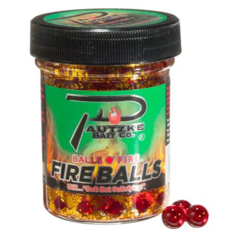 Pautzke Fire Balls - Red Glitter