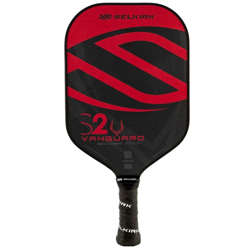 Selkirk vanguard hybrid s2 crimson pickleball paddle bobwards
