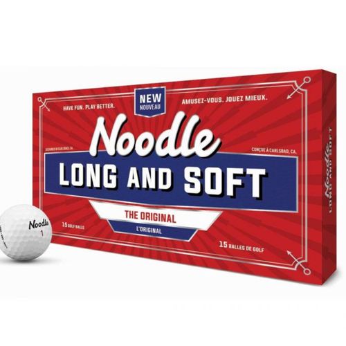 TaylorMade Noodle Long and Soft Golf Ball - 15 Pack
