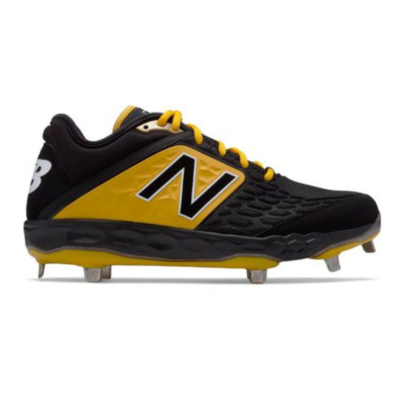 new balance baseball cleats yellow