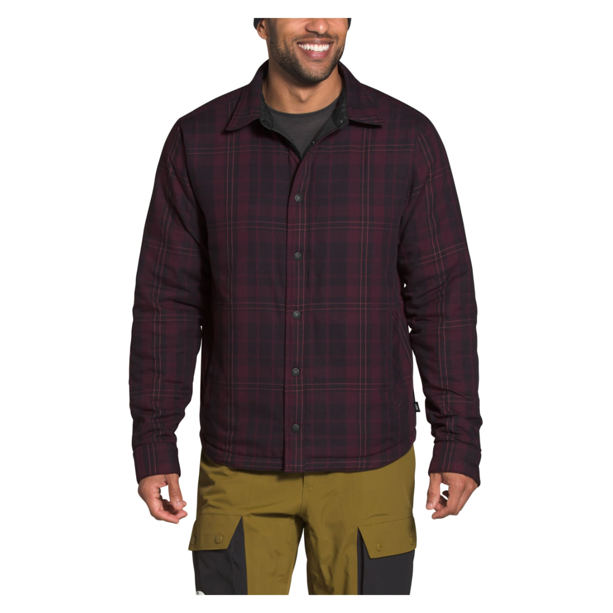 the north face men's fort point insulated flannel jacket