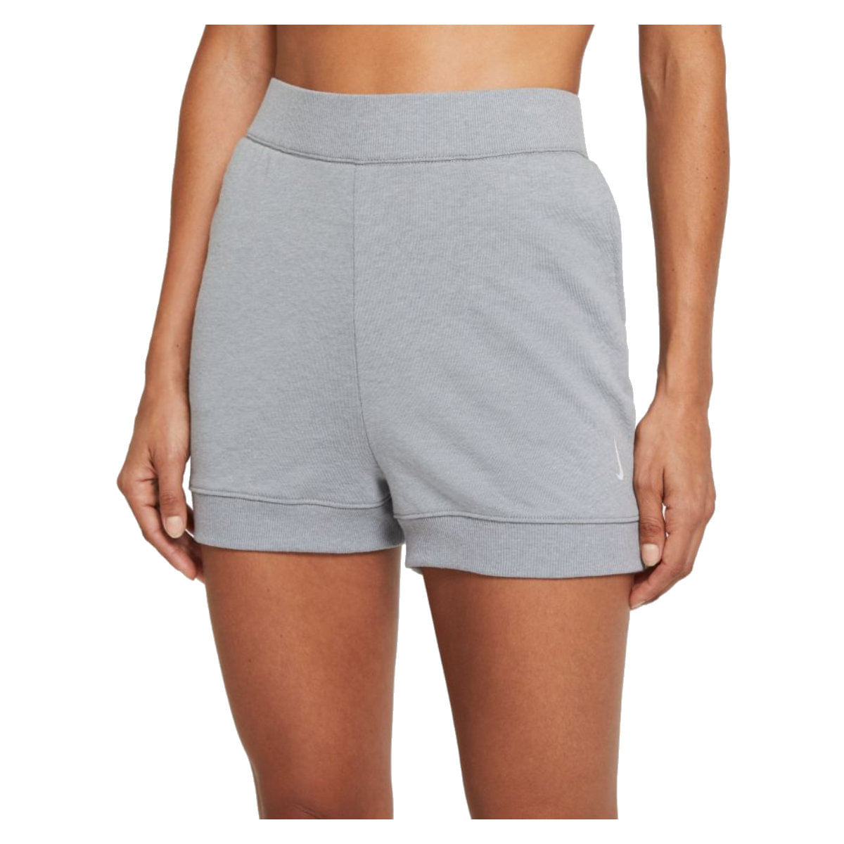 nike french terry yoga shorts