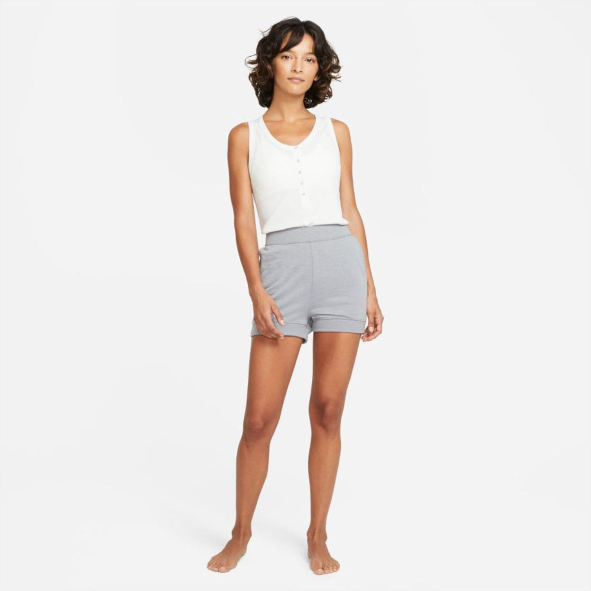 nike french terry yoga shorts
