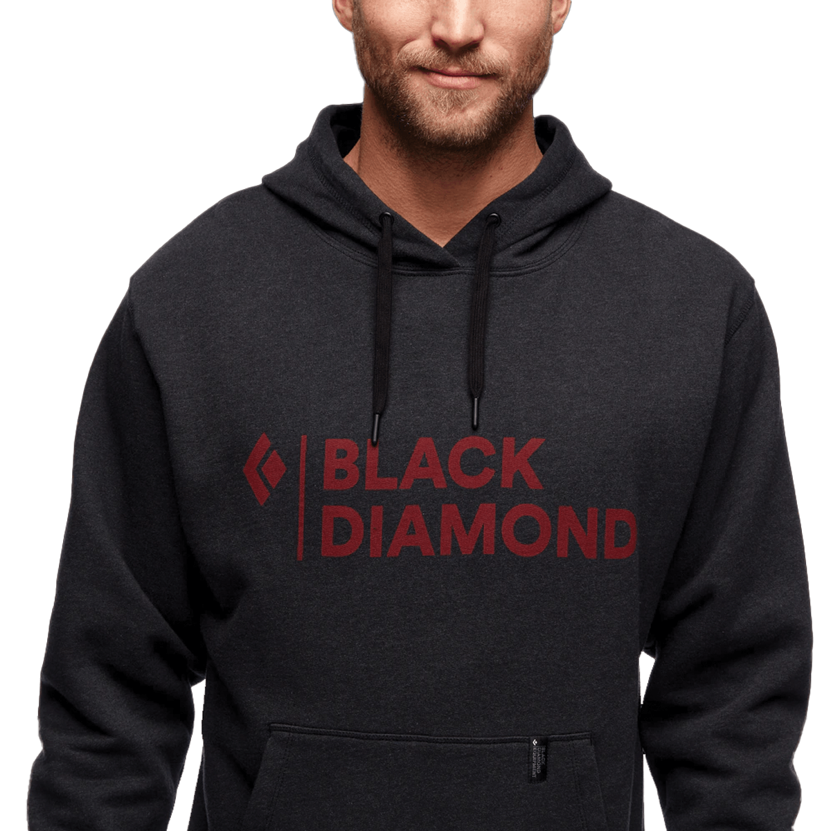 Black Diamond Stacked Logo Hoodie - Men's - Als.com