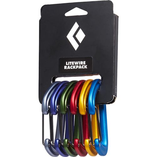 Black Diamond Litewire Rackpack Carabiner Set (6 Pack)