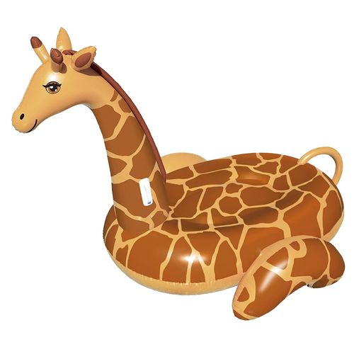 Solstice Giant Inflatable Giraffe Ride-On Pool Float