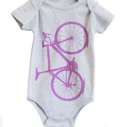 Vital Industries Bicycle Heather One Piece - Infant