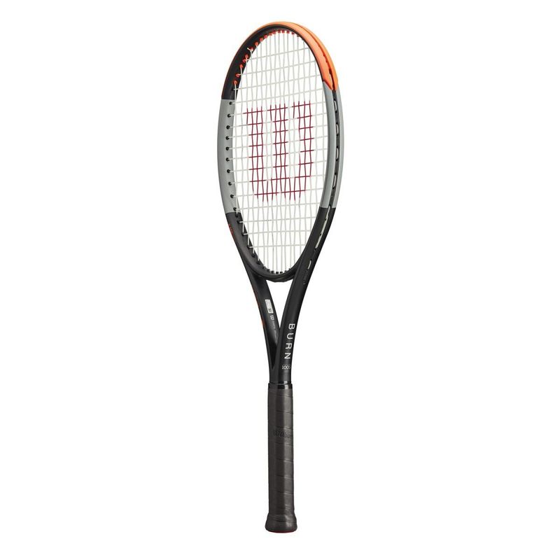 Wilson Burn 100S V4 Tennis Racket (Unstrung) - Bobwards.com