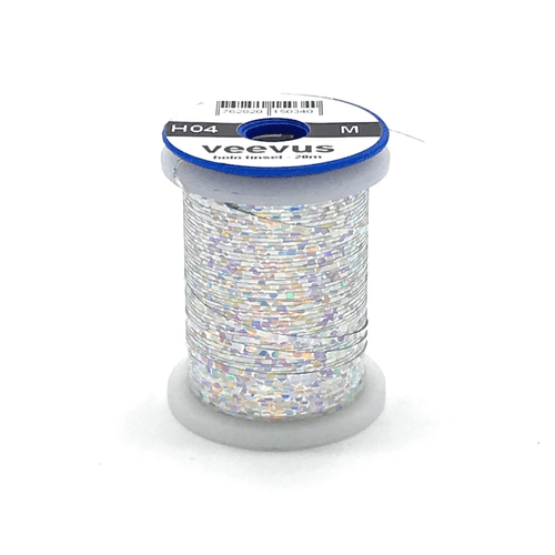 Hareline Veevus Holographic Tinsel Fly Tying Material
