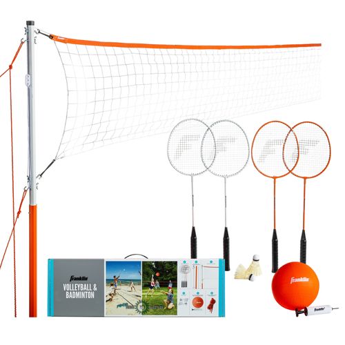 Franklin Sports Starter Badminton & Volleyball Set