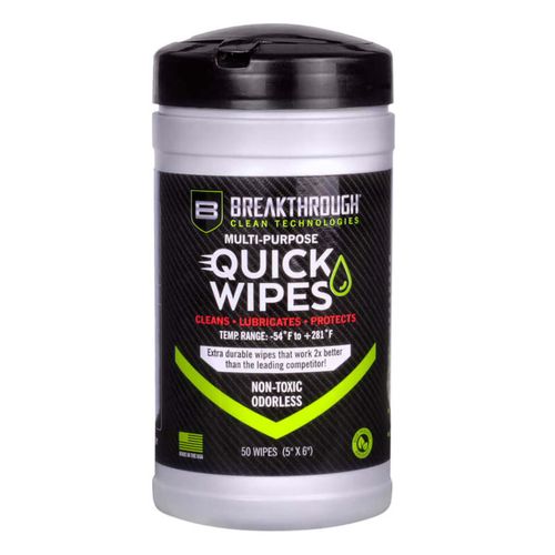 Breakthrough Clean All In One Cleaner Lubricant And Protectant Quick Wipes