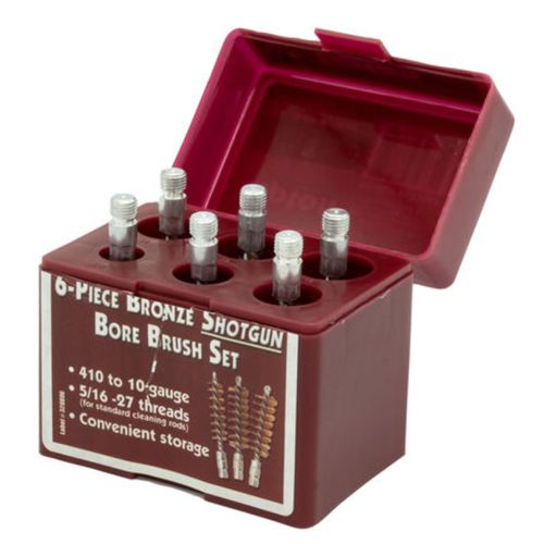 Tipton 6 Piece Bronze Shotgun Bore Brush Set