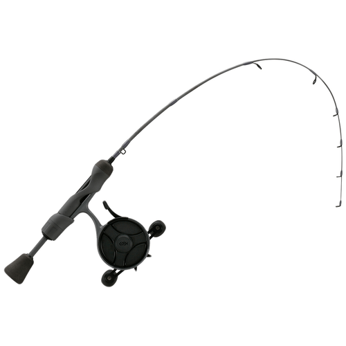 13 Fishing Blackbetty Freefall Ghost Stealth Edition Inline Ice Combo