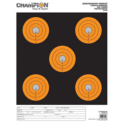 Champion ShotKeeper 5 Large Bullseye Target