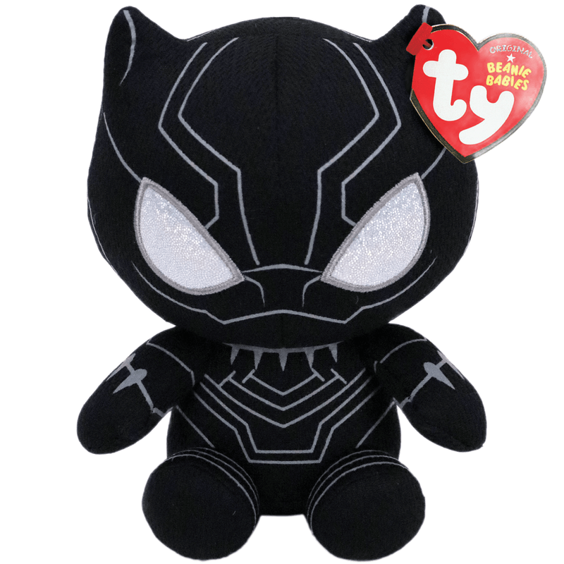 Ty Black Panther Beanie Babie - From Marvel - Bobwards.com