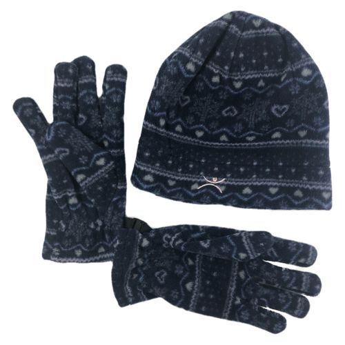 Terramar Winter Warmer Fleece Hat & Glove Set - Kids'