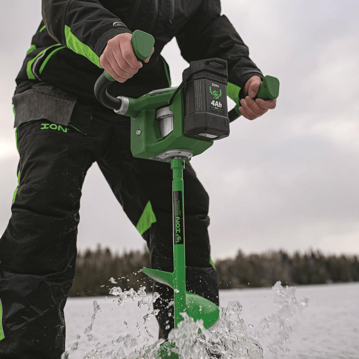 Ion Electronic Ice Fishing Hand Augers 40-Volt Battery Charger