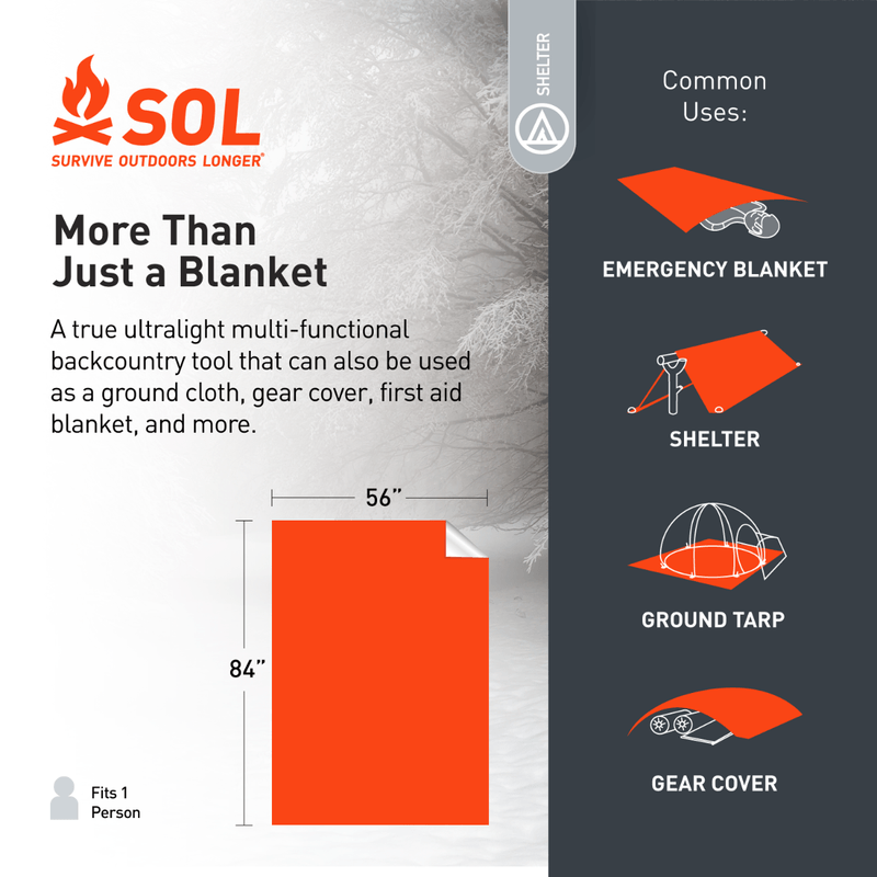 Adventure Medical SOL Emergency Blanket