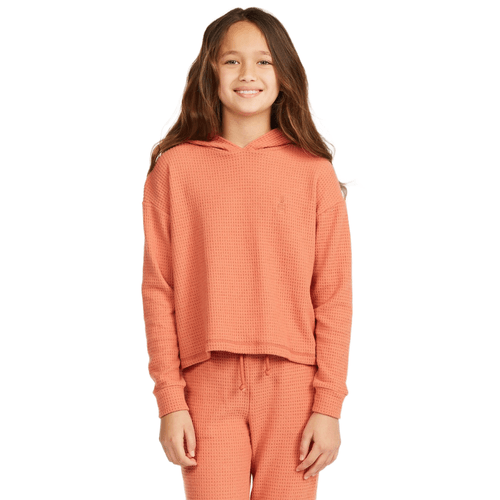 Billabong Cozy Time Hooded Long Sleeve Thermal Top - Girls'